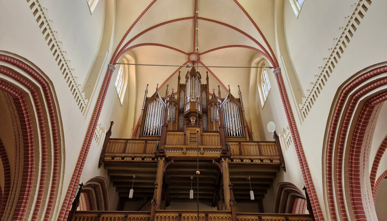 Odrestaurowane organy Lütkemüllera w kościele św. Jerzego, © Georgengemeinde
