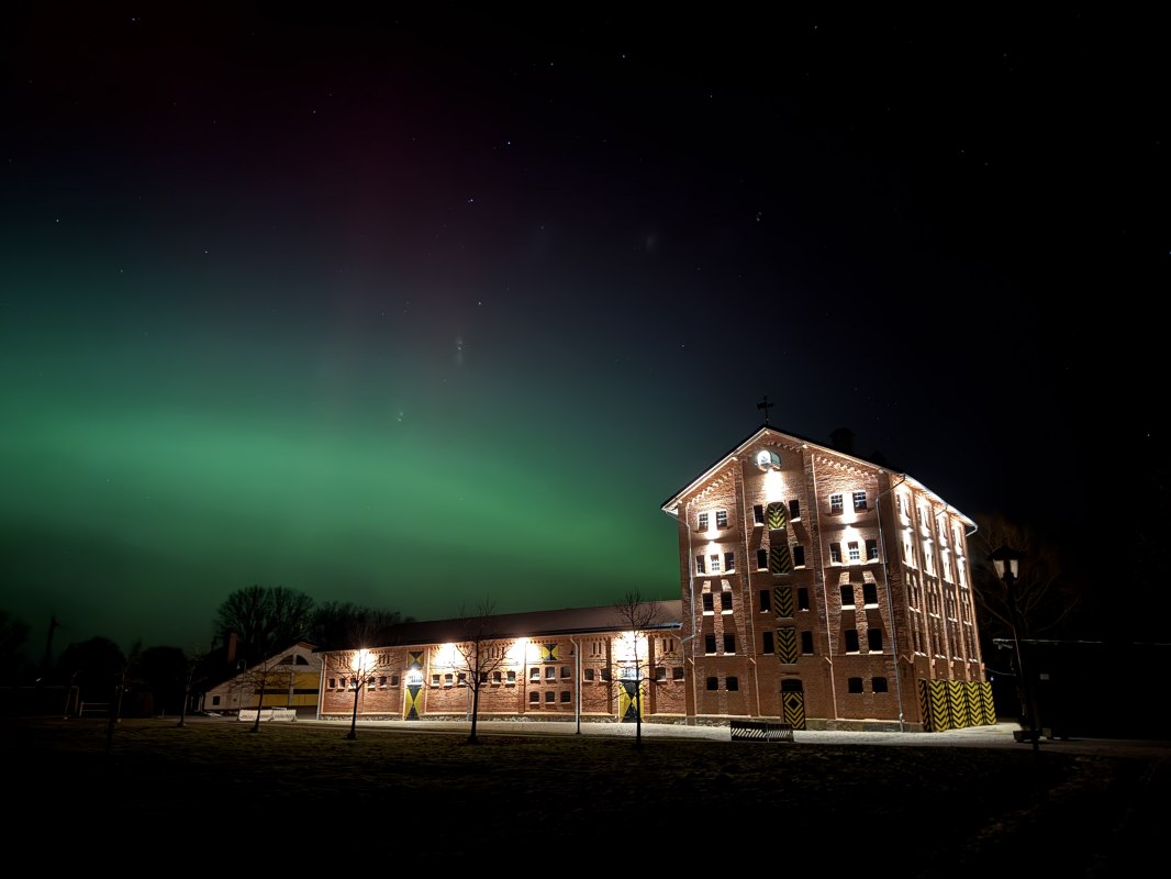 Festive lighting of the Marstall and granary. // &copy; Christian Schierning