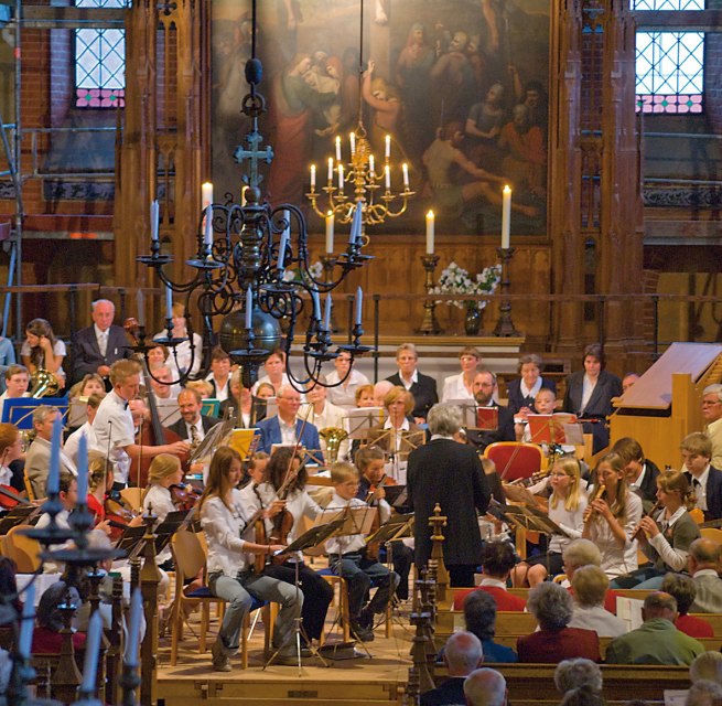 Concert in the church of St. Marien Plau am See, © Hendrik Silbermann Concert in the church of St. Marien Plau am See, © Hendrik Silbermann