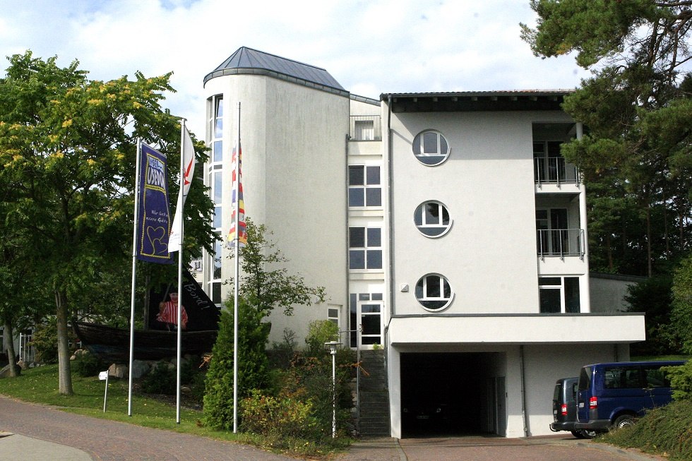 Widok kliniki z zewnątrz, © Sabrina Wittkopf-Schade