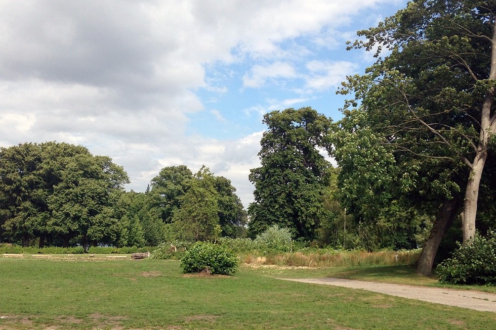 Uitzicht op het park // &copy; Sabrina Wittkopf-Schade