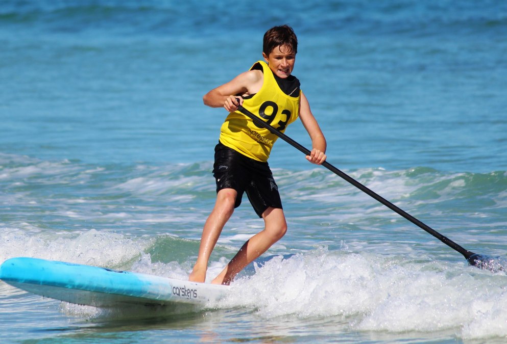 Stand-Up Paddling, SUP Surfing Baltic Sea, Usedom, © Schöne Freizeit