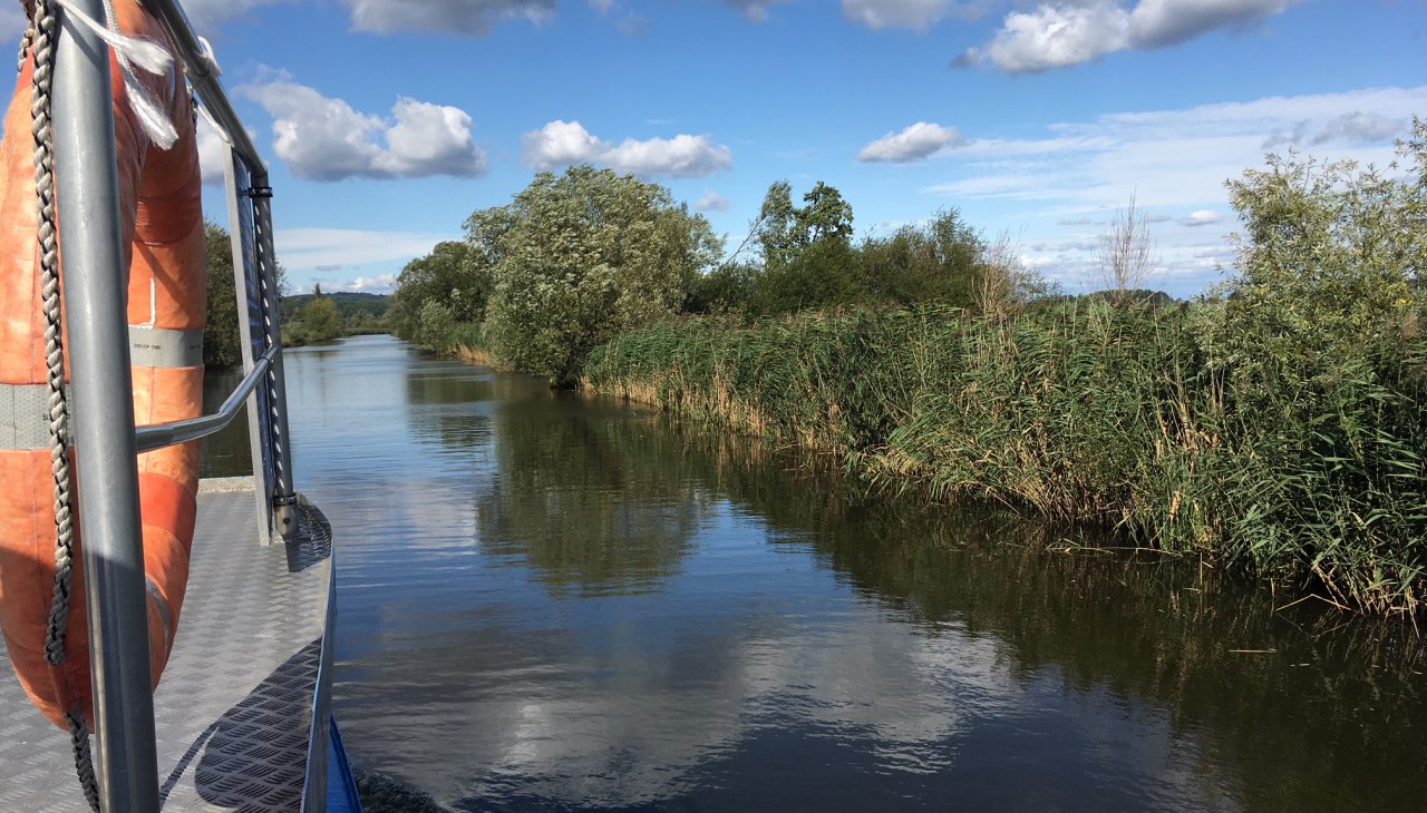 Cruise van Malchin door de Peene, &copy; A. Groh