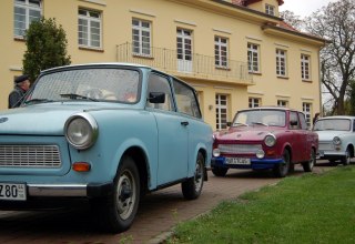 Schlössertour mit dem Trabi // © M.Nitsche Schlössertour mit dem Trabi // © M.Nitsche