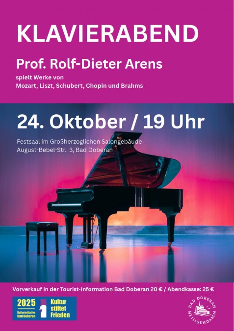 Recital fortepianowy 24.10.2025, © TI Bad DOberan