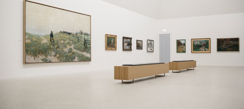 Tentoonstelling in Museum Ahrenshoop, © TMV/Roth
