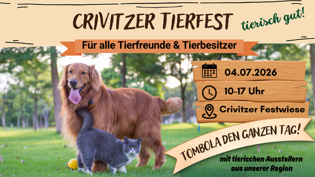 Dierenfeest in Crivitz // &copy; Sandra T&uuml;rpe