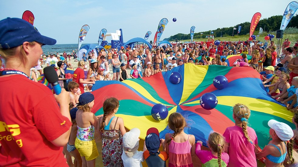 Strandfeest aan de Oostzee, &copy; DLRG/NIVEA