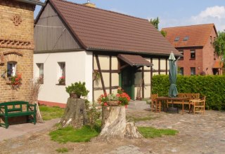 Ferienwohnung im Altenteilerhaus des Hofes // © Bischoff Ferienwohnung im Altenteilerhaus des Hofes // © Bischoff