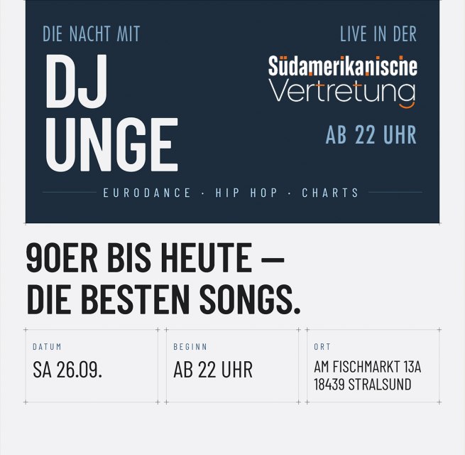 De avond met DJ UNGE // © SAV De avond met DJ UNGE // © SAV