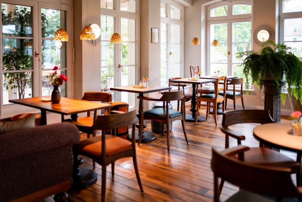 Feel-good atmosphere in the Gut Saunstorf monastery café, © Kloster Gut Saunstorf / Aneka Schwerdtfeger