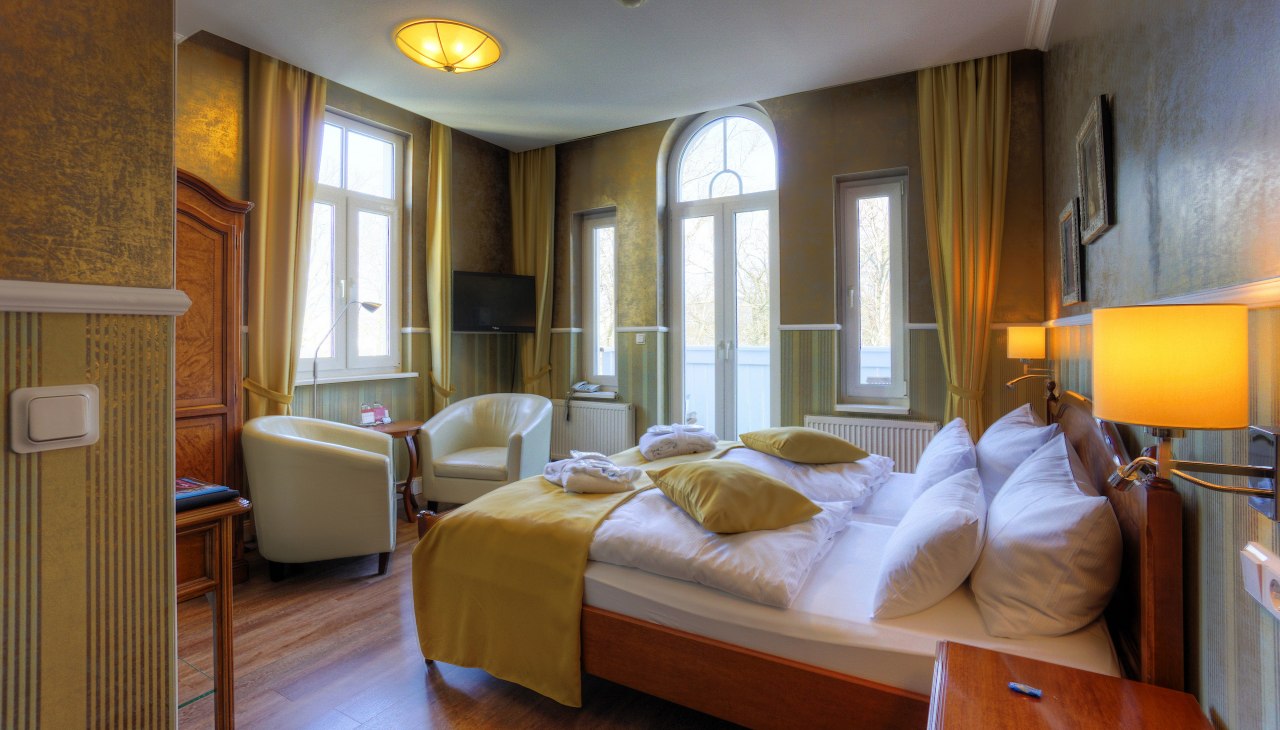 Przykładowy pok&oacute;j dwuosobowy deluxe, &copy; kowitz.DESIGN - Olaf Kowitz