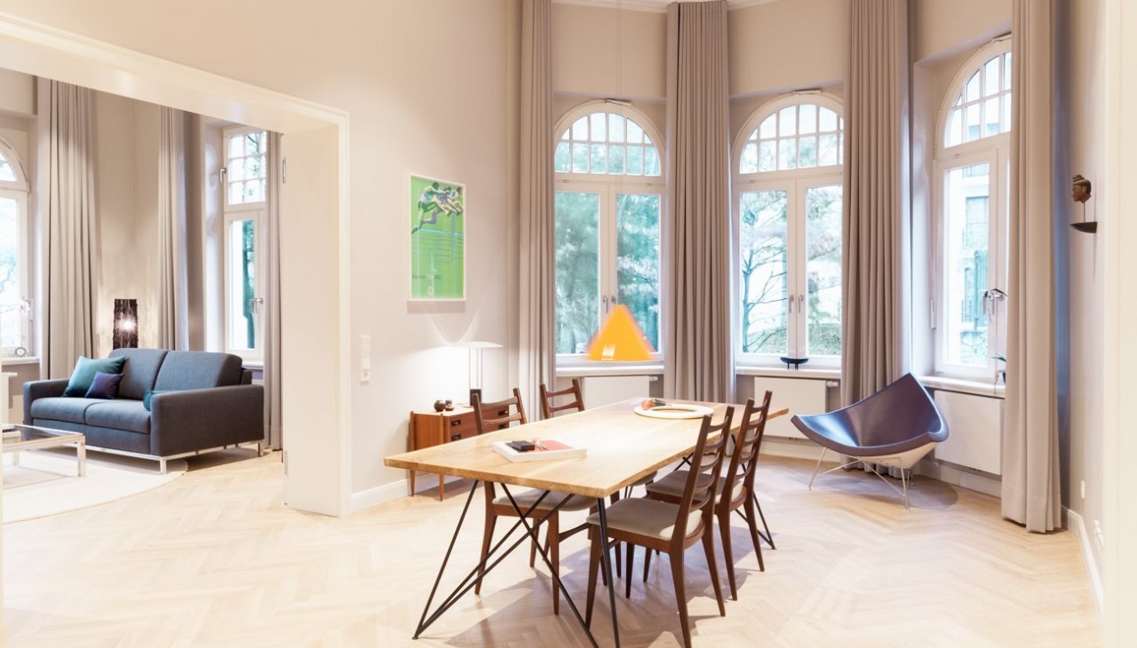 Onze flats bieden veel ruimte voor gezelligheid met ruime eethoeken en zeer moderne en volledig uitgeruste keukens., © OSTKÜSTE Apartments GmbH