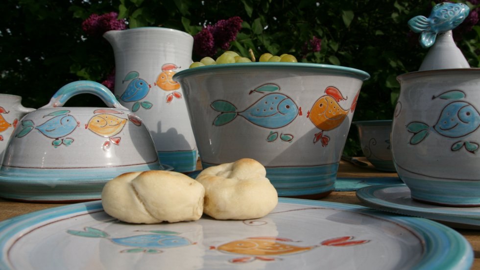 Gebruikskeramiek van de pottenbakker Yvonne Marquardt, &copy; Yvonne Marquardt