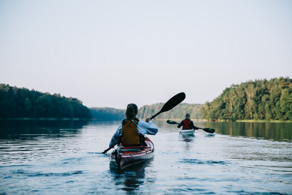 Who would like, can turn a round with us first thing in the morning, &copy; Cherie Birkner