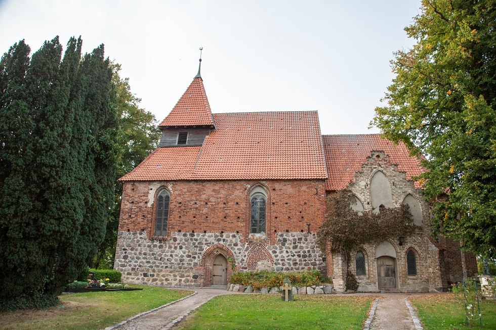Kościół w Hanstorf należy do parafii Parkentin., © Frank Burger