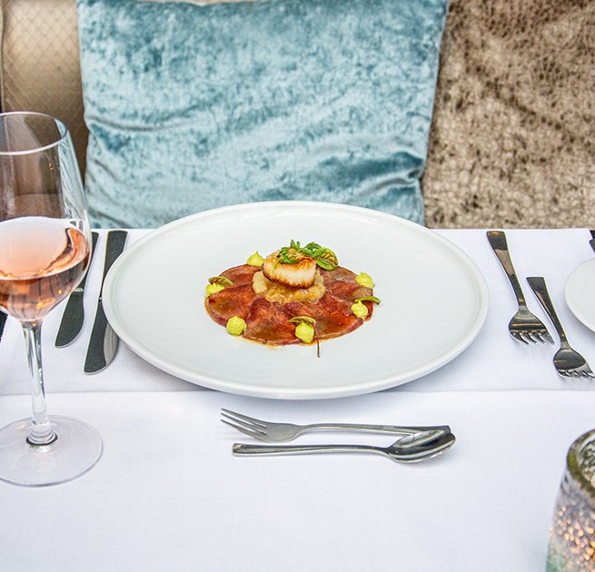 Restaurant Martinus Menu 2026 // © Van der Valk Golfhotel Serrahn Restaurant Martinus Menu 2026 // © Van der Valk Golfhotel Serrahn