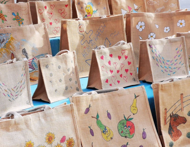 Handmade bags // © Ostseemühle Handmade bags // © Ostseemühle