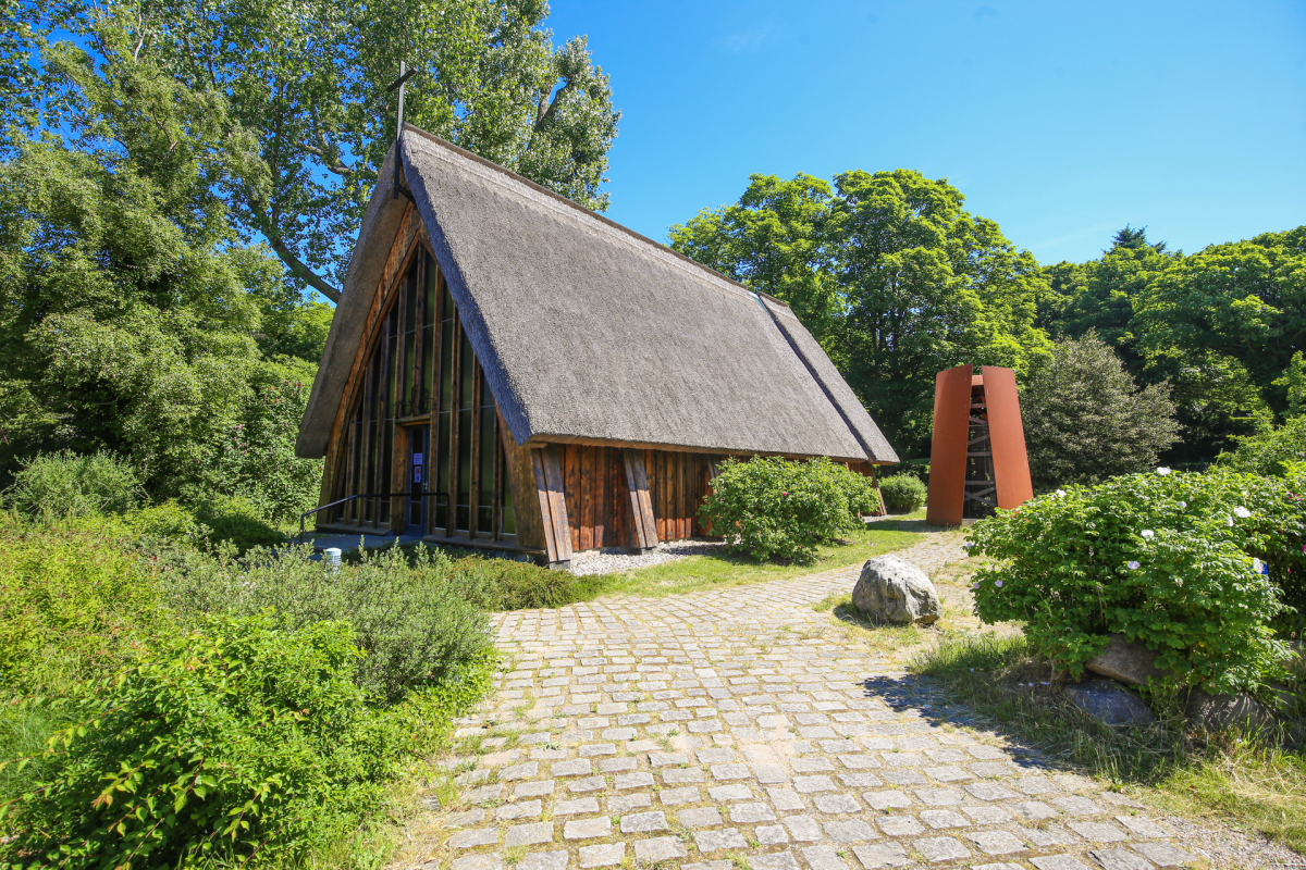 Schifferkirche in de kustplaats aan de Oostzee Ahrenshoop // © MV-T/Gohlke Schifferkirche in de kustplaats aan de Oostzee Ahrenshoop // © MV-T/Gohlke
