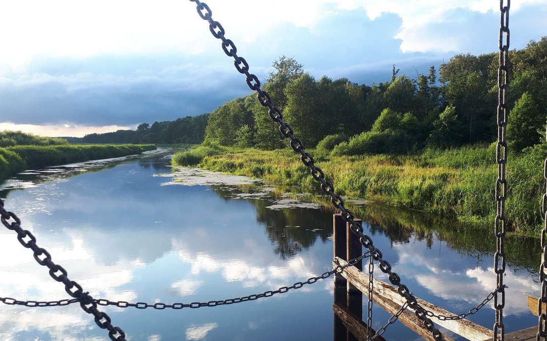 De oude houten basculebrug in Nehringen biedt een prachtig uitzicht op de rivier de Trebel, © TMV/Fitzke WMSE GmbH
