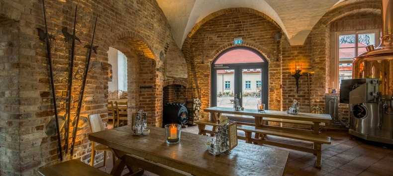 Vaults in Mellenthin Castle // © Fidora Vaults in Mellenthin Castle // © Fidora