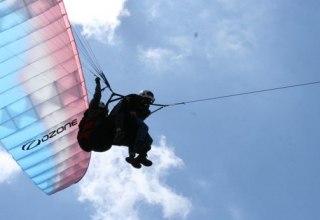 Tandem flight // &copy; Norddeutsche Gleitschirmschule GmbH