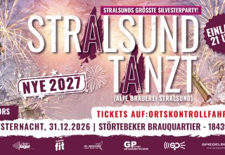 Stralsund Tanzt! – NYE 2027 // © Werbezentrum MV Stralsund Tanzt! – NYE 2027 // © Werbezentrum MV