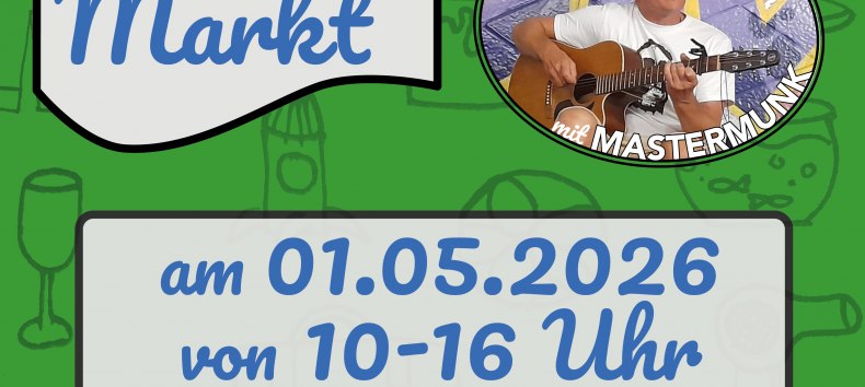 Flohmarkt Poster // &copy; Warbelstadt Gnoien