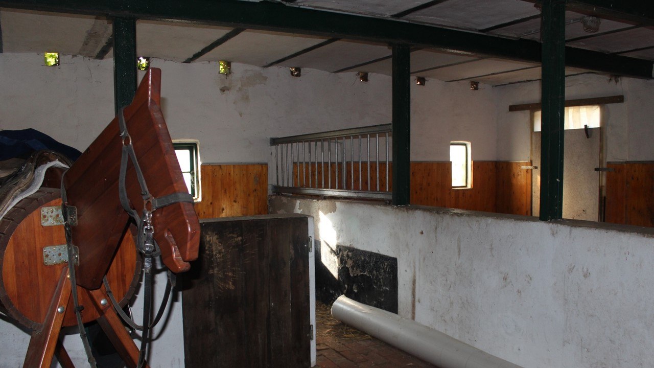 The horse stalls // © NA The horse stalls // © NA