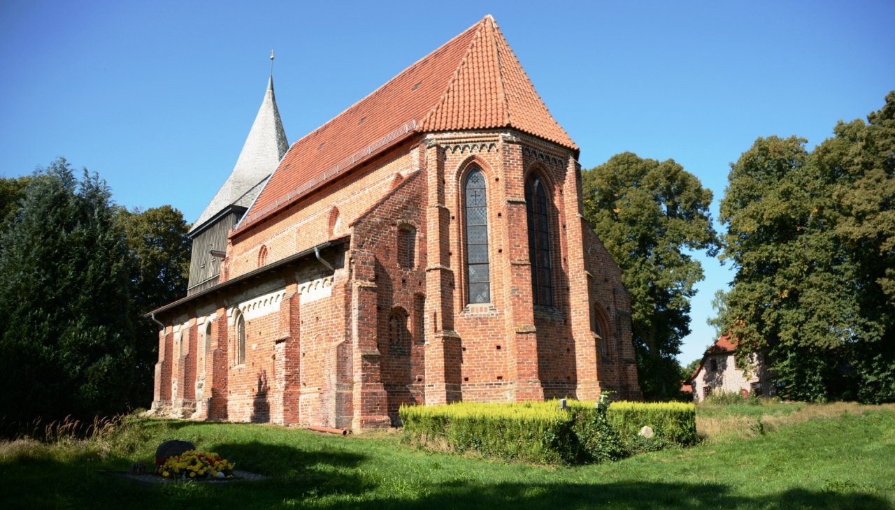 De dorpskerk van Groß Salitz, © Tourismusverband Mecklenburg-Schwerin e.V.