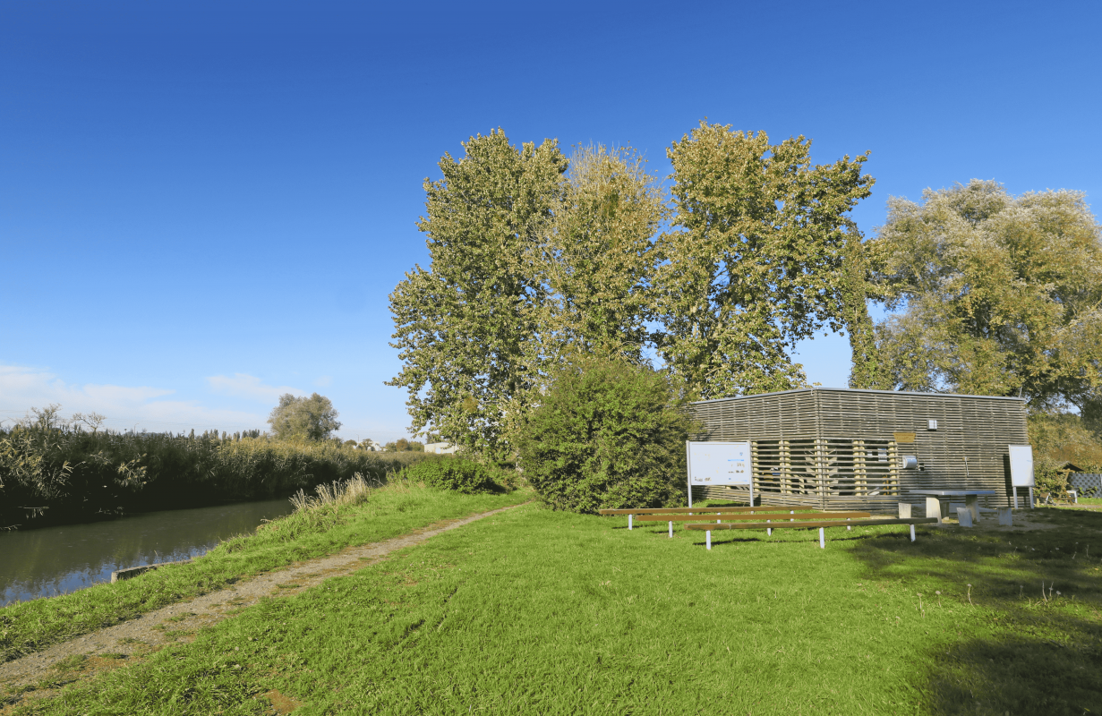 Zithoek met uitzicht op het water // &copy; MV-T/Gohlke
