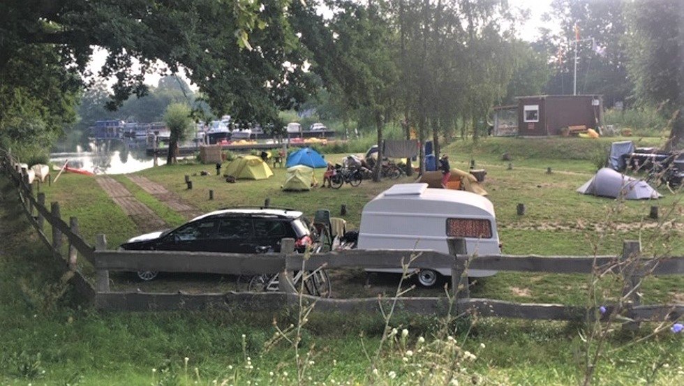 Camping en caravanterrein, © WasserWanderZentrum Dömitz Camping en caravanterrein, © WasserWanderZentrum Dömitz
