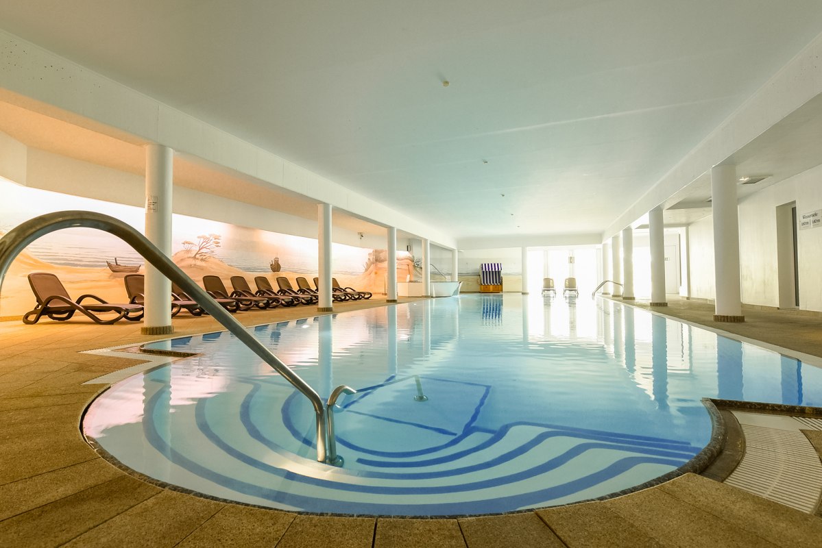 Indoor pool (18 x 6.5 m) // © Promenadenhotel Admiral Indoor pool (18 x 6.5 m) // © Promenadenhotel Admiral