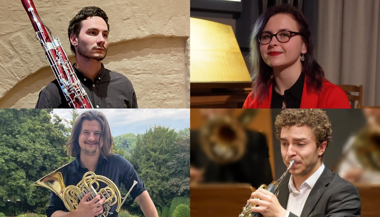 Zespół "Splendido Vento", © hmt Rostock (bereitgestellt) Zespół "Splendido Vento", © hmt Rostock (bereitgestellt)