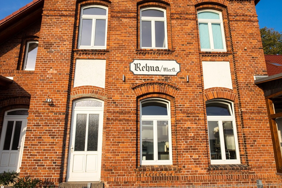 Rehna station is privately owned. // © Frank Burger Rehna station is privately owned. // © Frank Burger