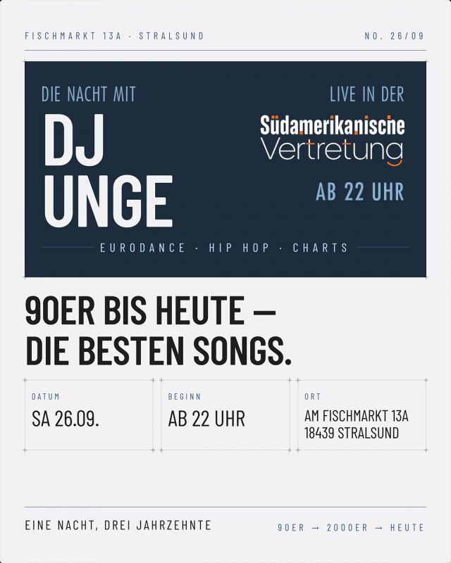 Noc z DJ-em UNGE // &copy; SAV