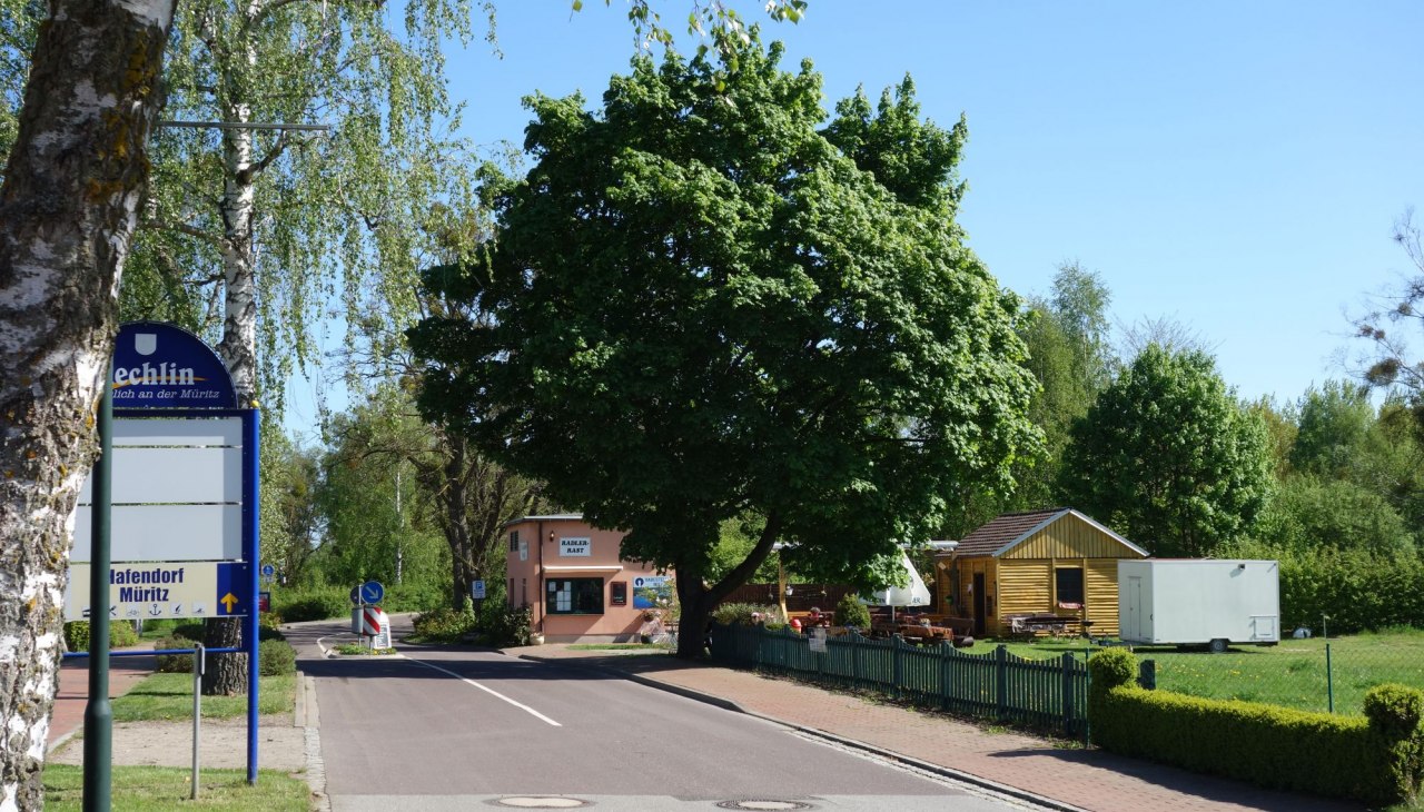 Rowerowa strefa odpoczynku "Trafostacja Zachód II, © TDG Rechlin mbH