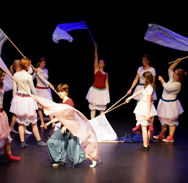 Repetitie van "Alice in Wonderland" // © STiC-er Theater e.V. Repetitie van "Alice in Wonderland" // © STiC-er Theater e.V.