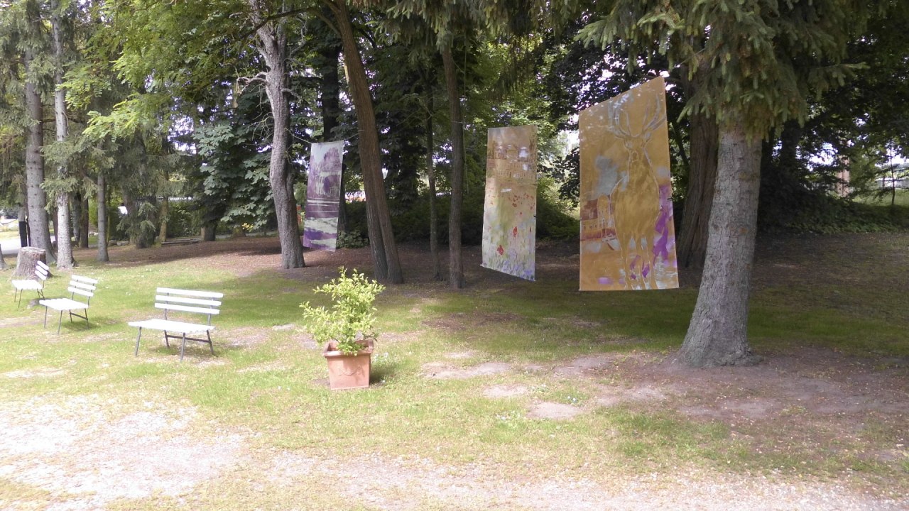 Herrenhaus Friedrichshof - Open Air Exhibition // &copy; Herrenhaus Friedrichshof