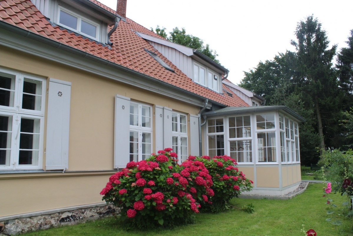 Pastorie Wusterhusen met permanente tentoonstelling Karl Lappe, &copy; Josephin Bock