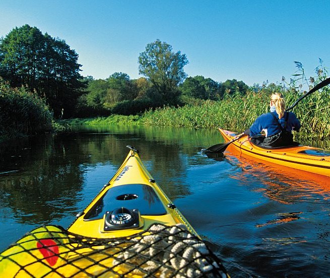 Auf der Warnow bis zur Ostsee paddeln // © MV-T/outdoor-visions.com Auf der Warnow bis zur Ostsee paddeln // © MV-T/outdoor-visions.com