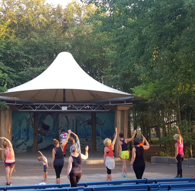 Zumba&reg; z Bettiną Herrmann | Graal-M&uuml;ritz, &copy; Bettina Herrmann