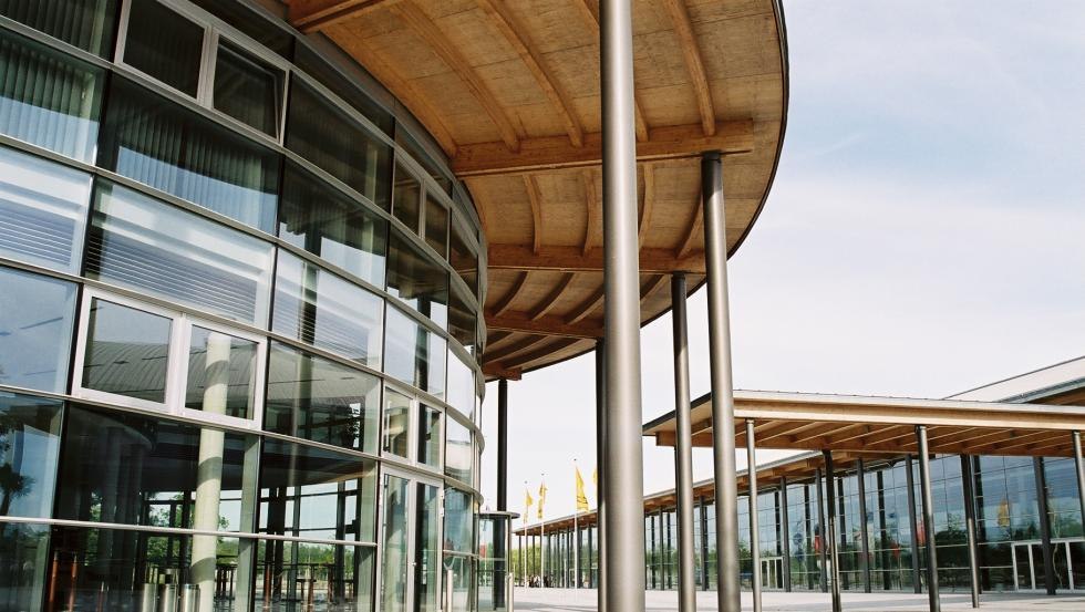 Conference rotunda of the HanseMesse Rostock, &copy; Rostocker Messe- und Stadthallengesellschaft mbH
