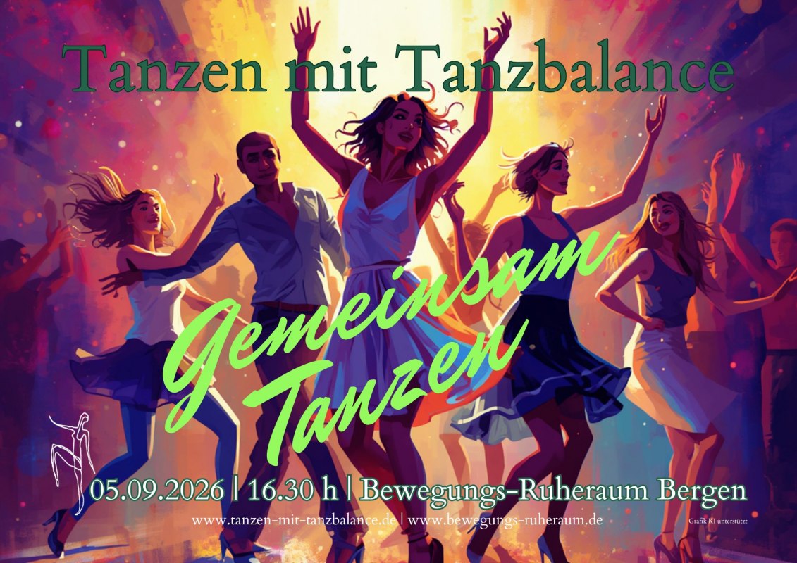 Dancing Together with TANZBALANCE // © Tanzbalance KI-unterstützt Dancing Together with TANZBALANCE // © Tanzbalance KI-unterstützt
