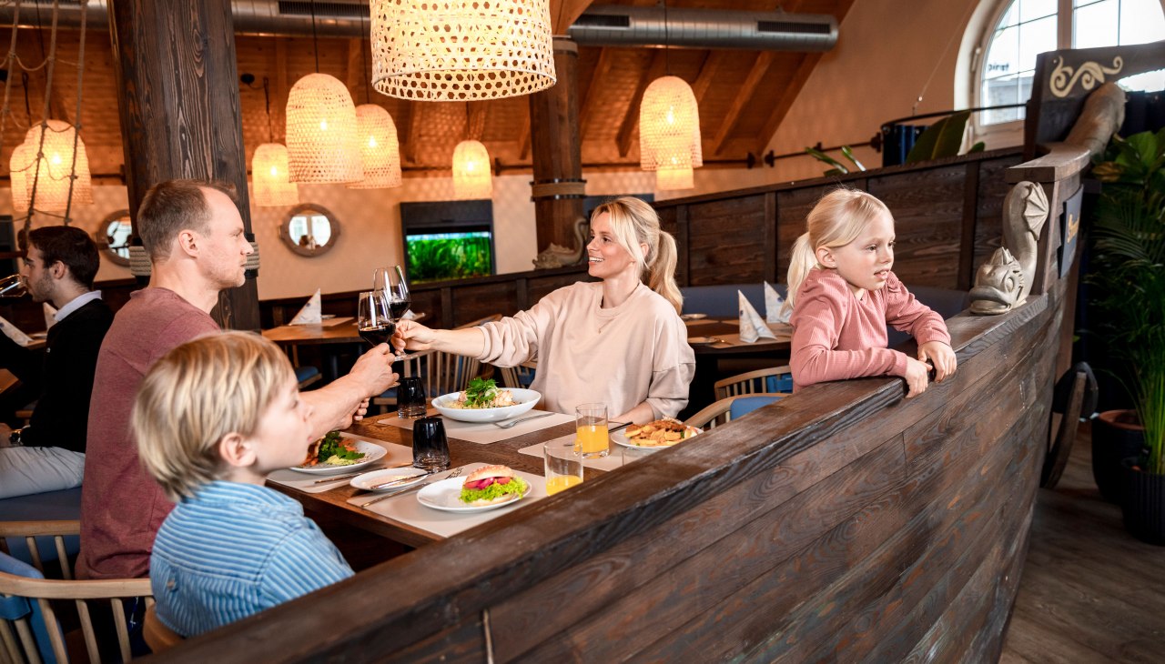 Restauracja Strandpirat w BEECH Resort Fleesensee, © BEECH Resort Fleesensee