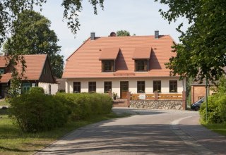Widok z przodu starego domu administratora biura, © Altes Amtsverwalterhaus/Fotodesign Köller