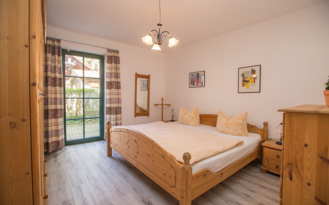Slaapkamer in het vakantiehuis Seeblick, © Ferienkontor