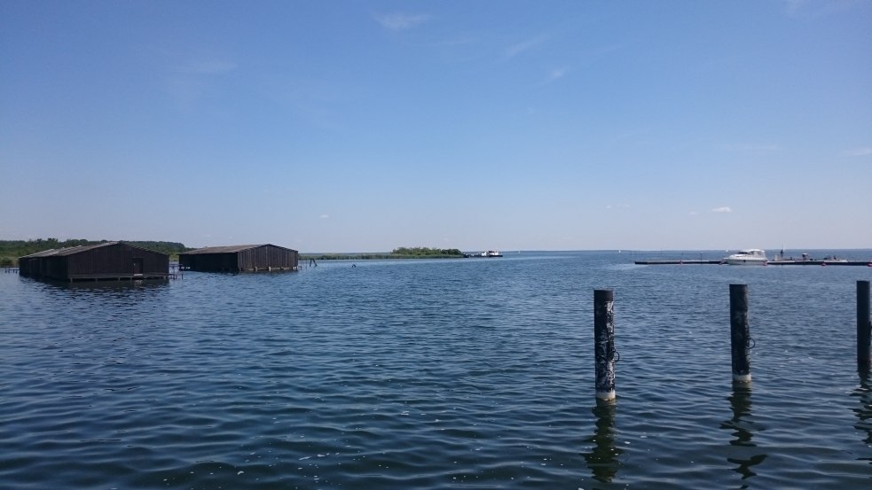 Müritz uitzicht vanuit de haven van Sietow // © MV-T/UB Müritz uitzicht vanuit de haven van Sietow // © MV-T/UB