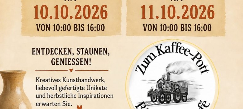 Flyer // © Zum Kaffee-Pott Flyer // © Zum Kaffee-Pott