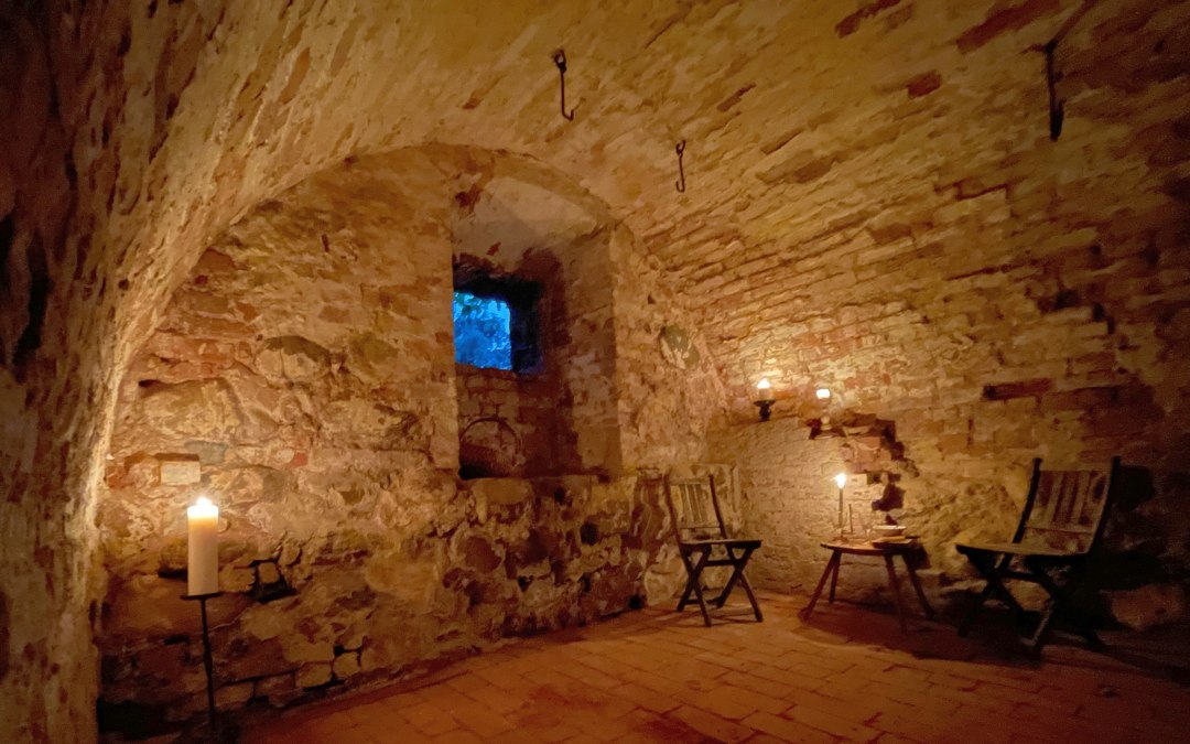 In the historical vault of the Goldenbow manor house, © Herrenhaus Goldenbow